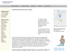 Tablet Screenshot of marymountuniversity.org